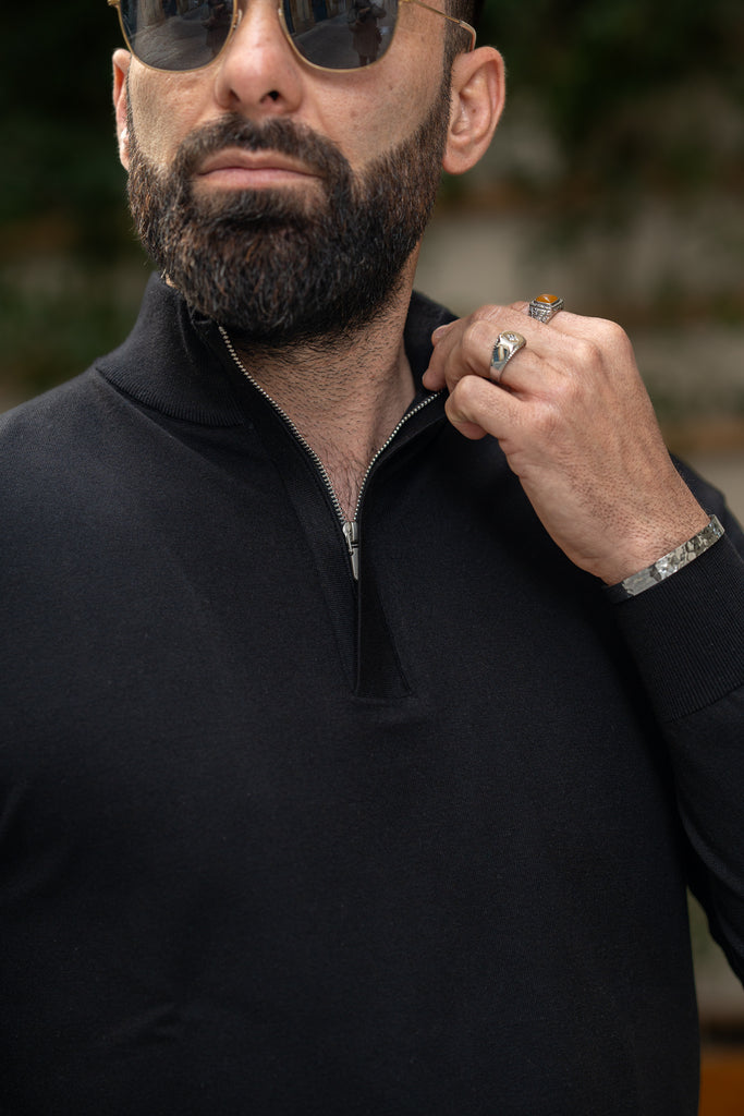 Layali Half Zip Sweater