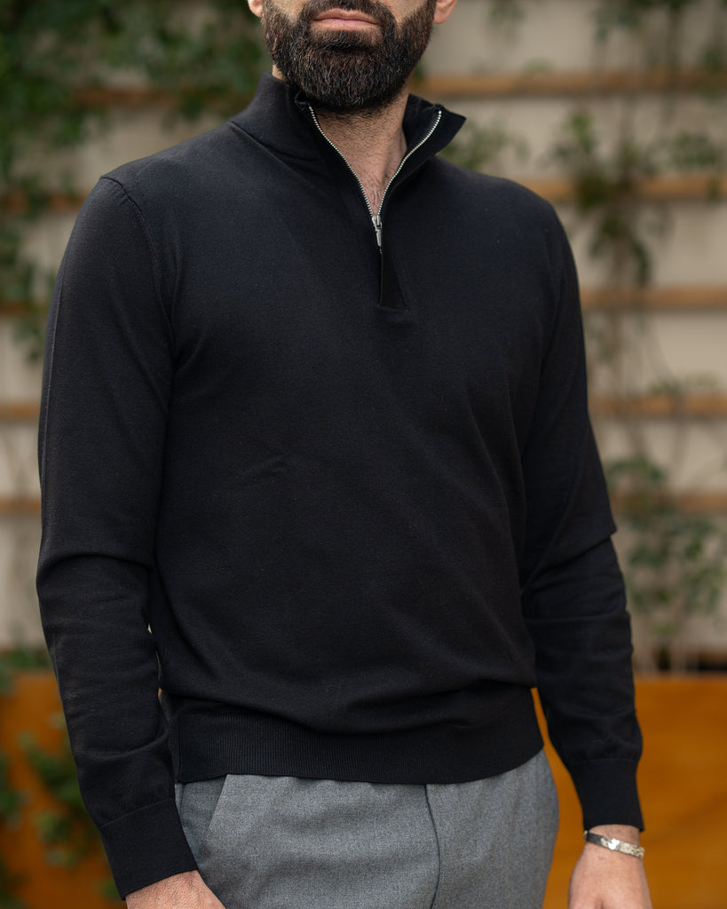 Layali Half Zip Sweater