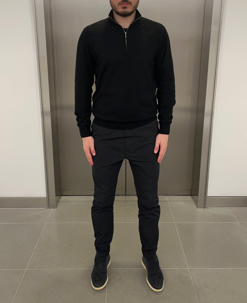 Kayan Half Zip Neck Jumper