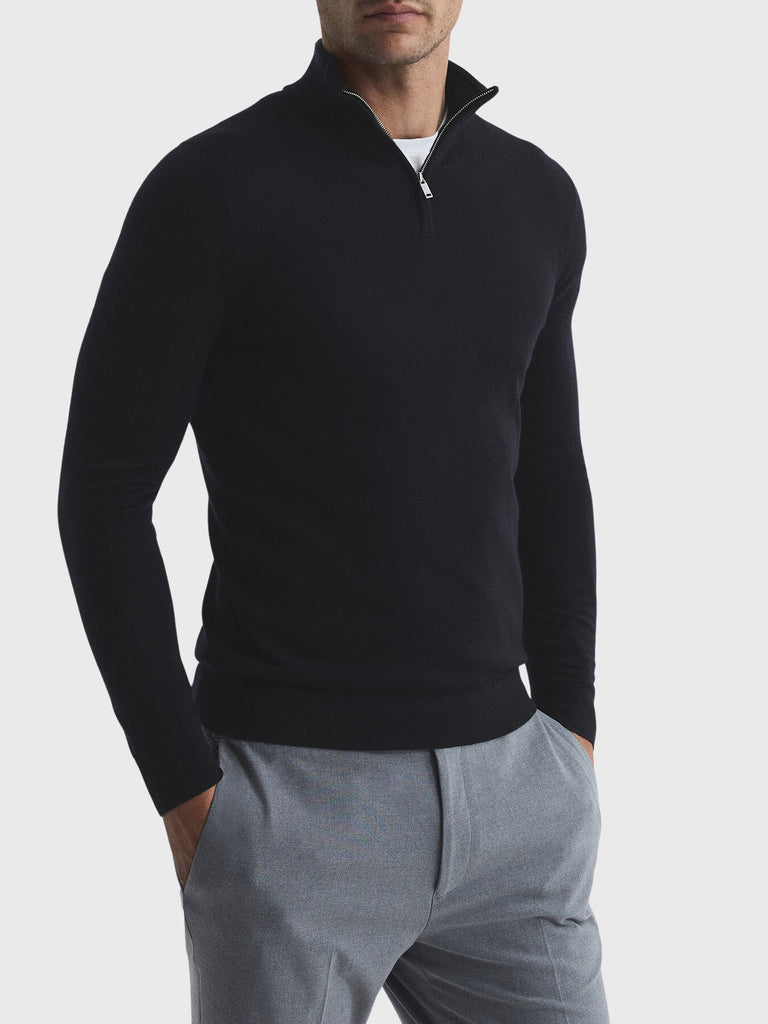 Kayan Half Zip Neck Jumper