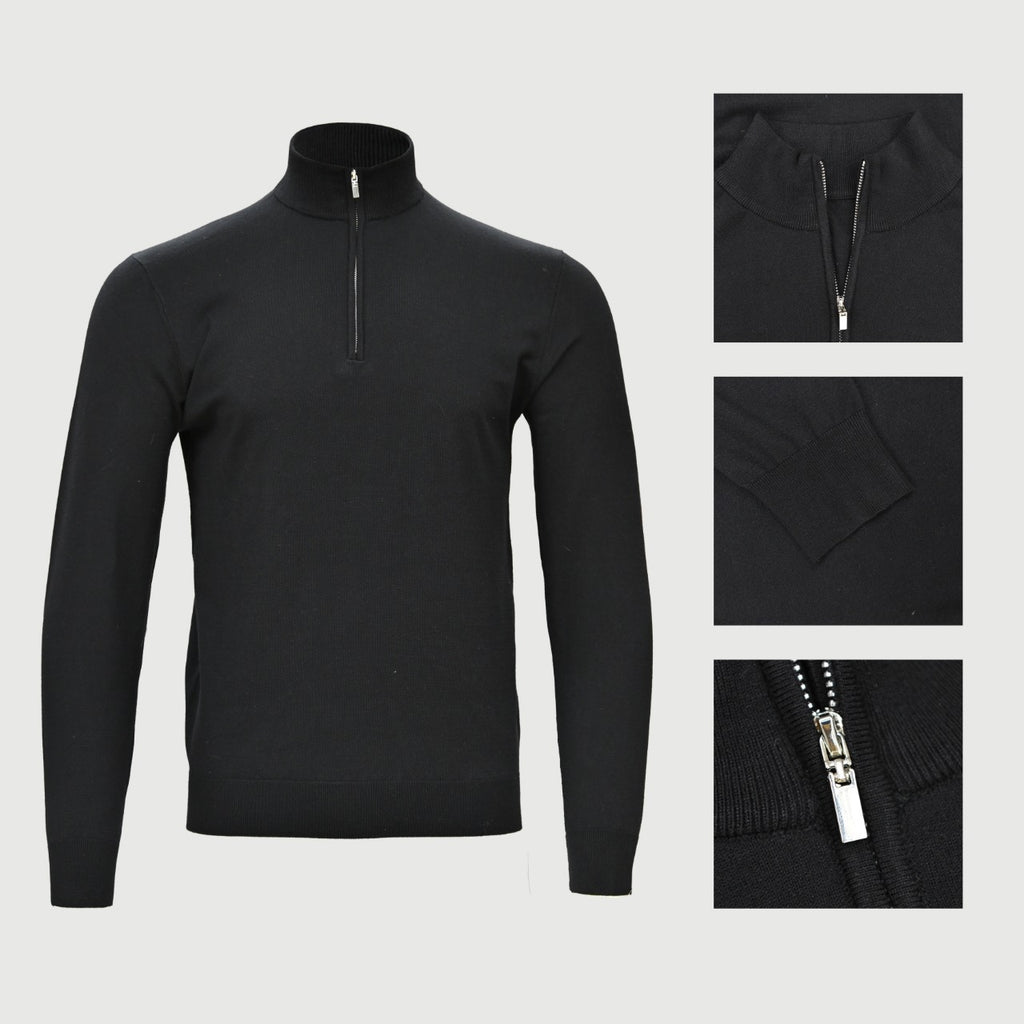 Kayan Half Zip Neck Jumper