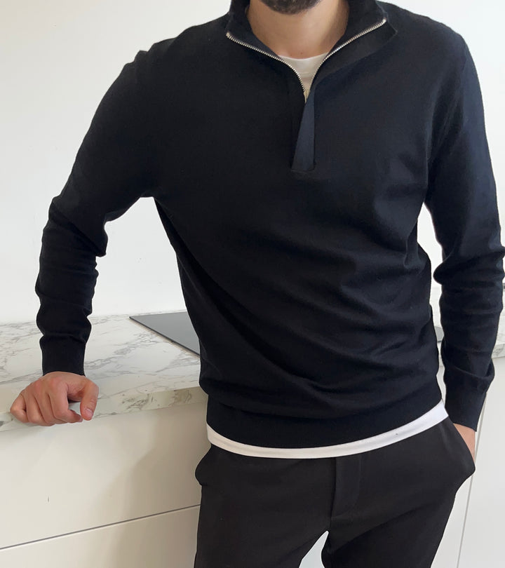Layali Half Zip Sweater