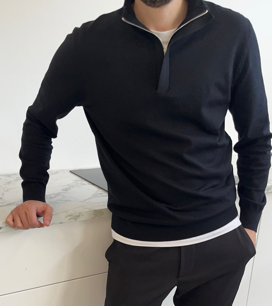 Layali Half Zip Sweater